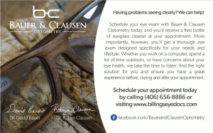 Bauer & Clausen Optometry Direct Mail Campaign Postcard 3